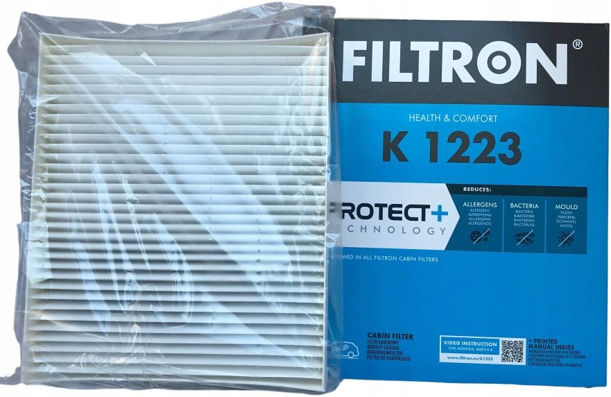 

Filtr kabinowy K1223 Cruze Astra J Insignia