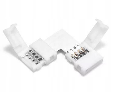 

Zestaw złączka kątowa/narożna do taśm led rgb 10mm
