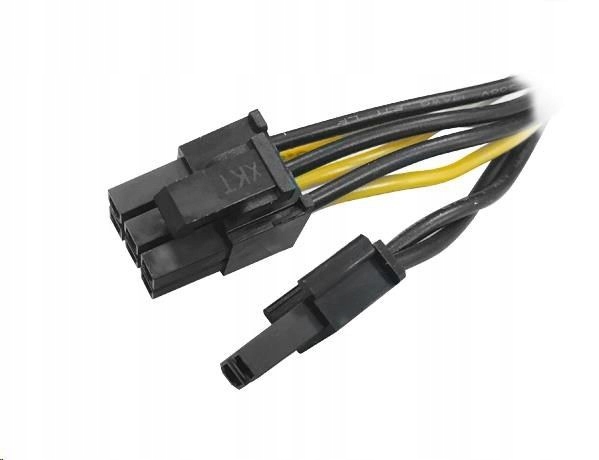 AKASA adapter zasilania 2x Molex na 6+2pin PCIe Marka Akasa