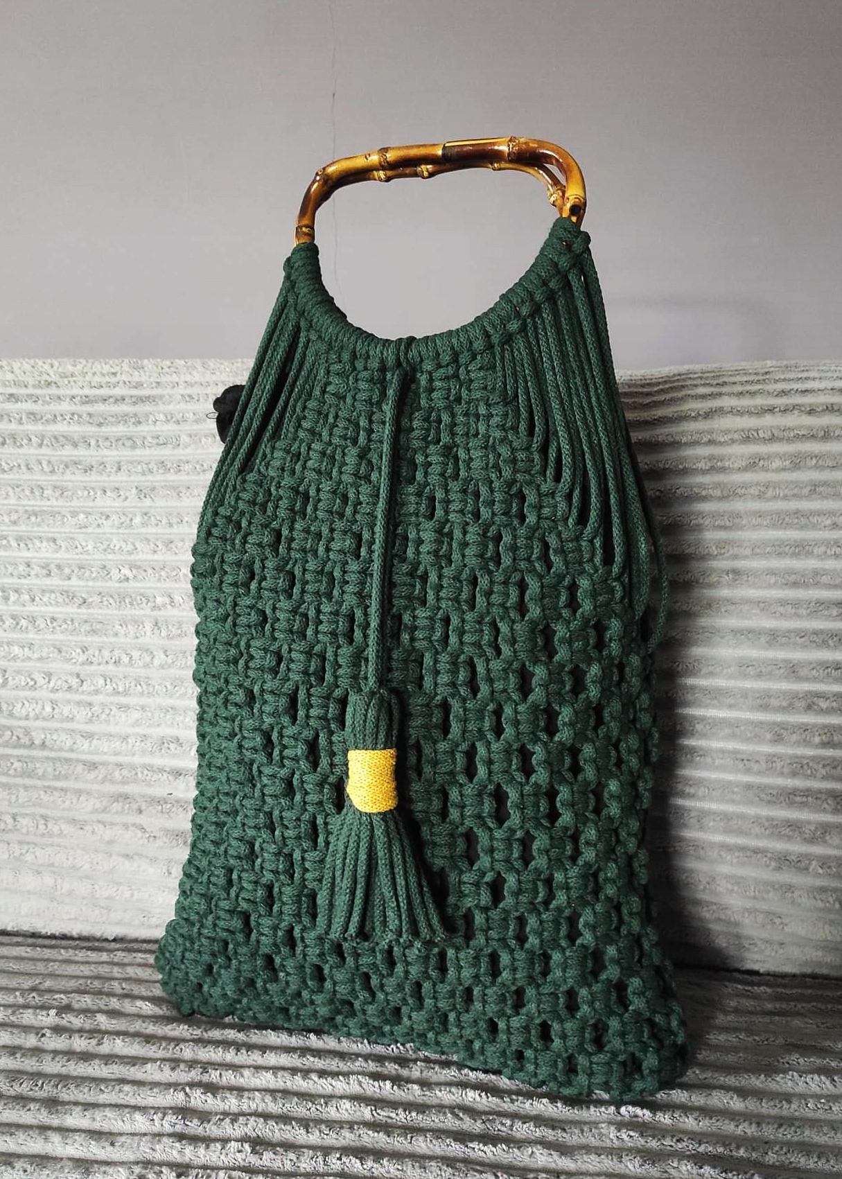 Kabelka Typu Vak Ručně Vyráběná Art&style C.zeleň