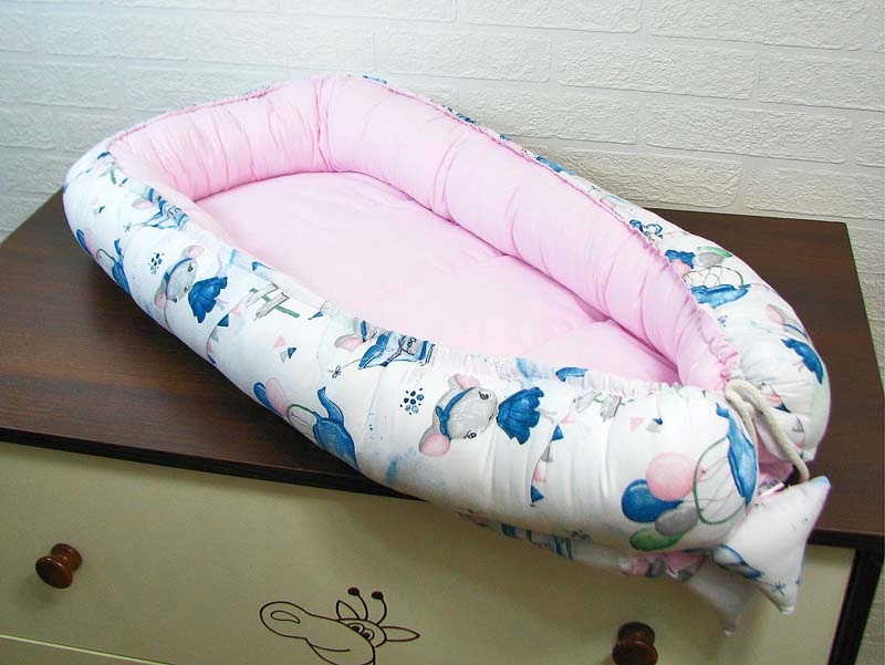 Kokon niemowlęcy, kojec dwustronny, gniazdo 2w1 Bohater brak