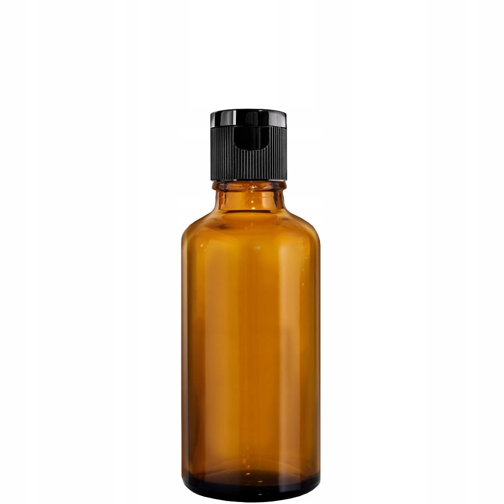 

Butelka 100ml Brązowa Nakrętka Flip Top Czarną
