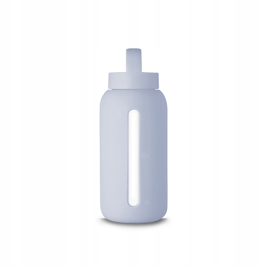 Motivační skleněná láhev na pití na pitnou vodu 720 ml Quantum Ice Muuki