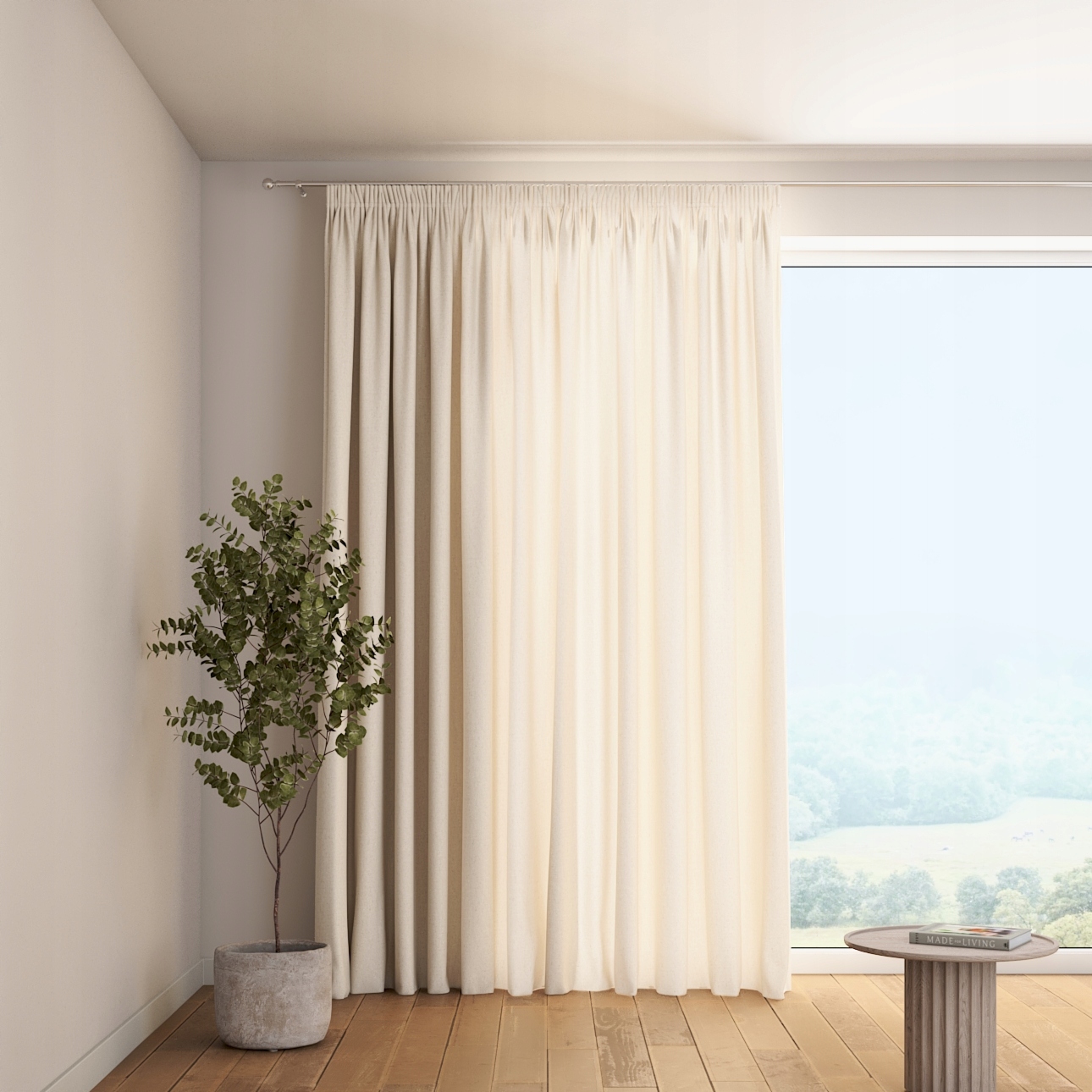 Dekoria Záclona na zvlnenej páske 1 ks 130x245 cm