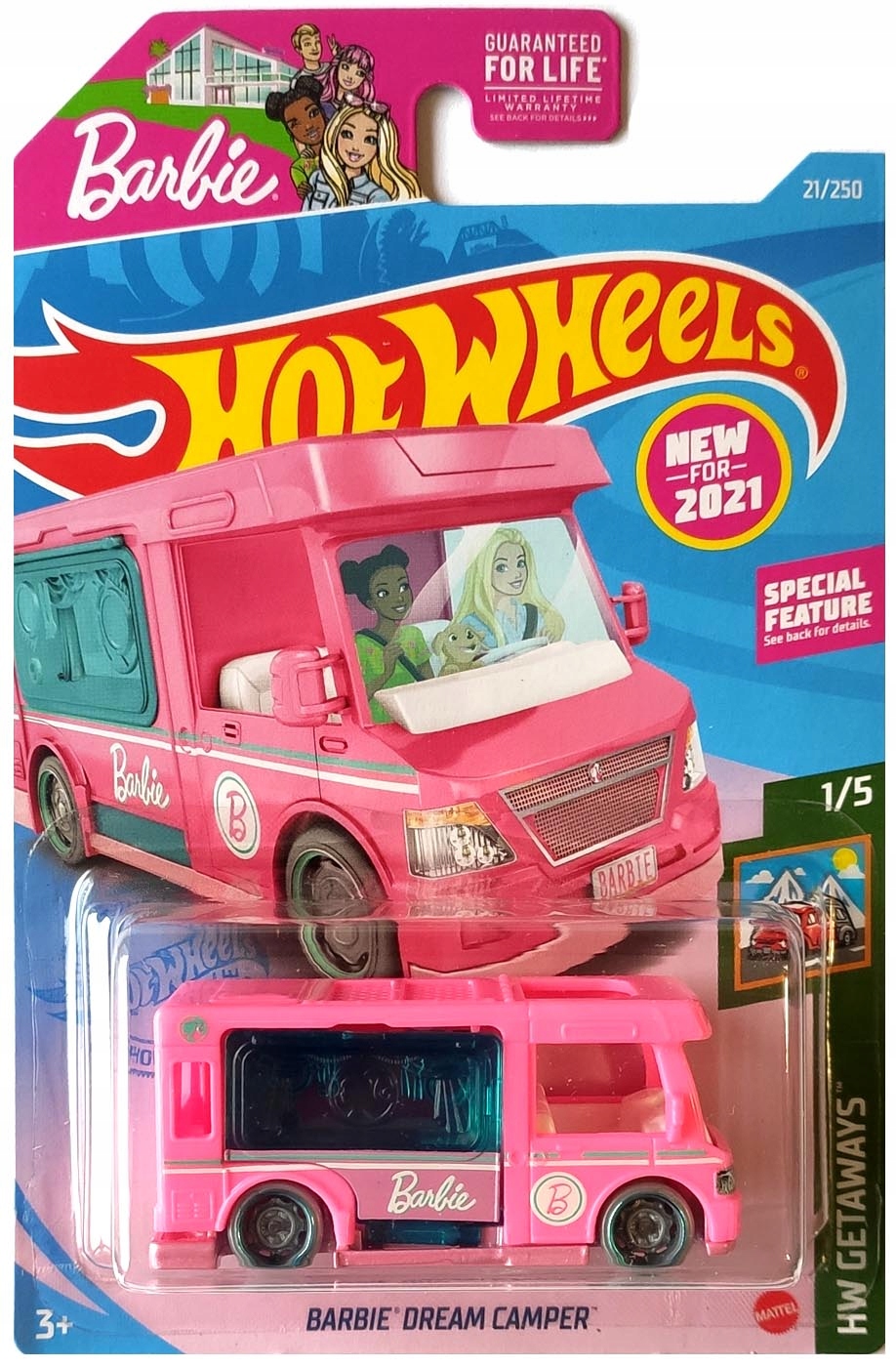 

Hot Wheels Barbie Dream Camper Hw Gateways 1/5 1:6