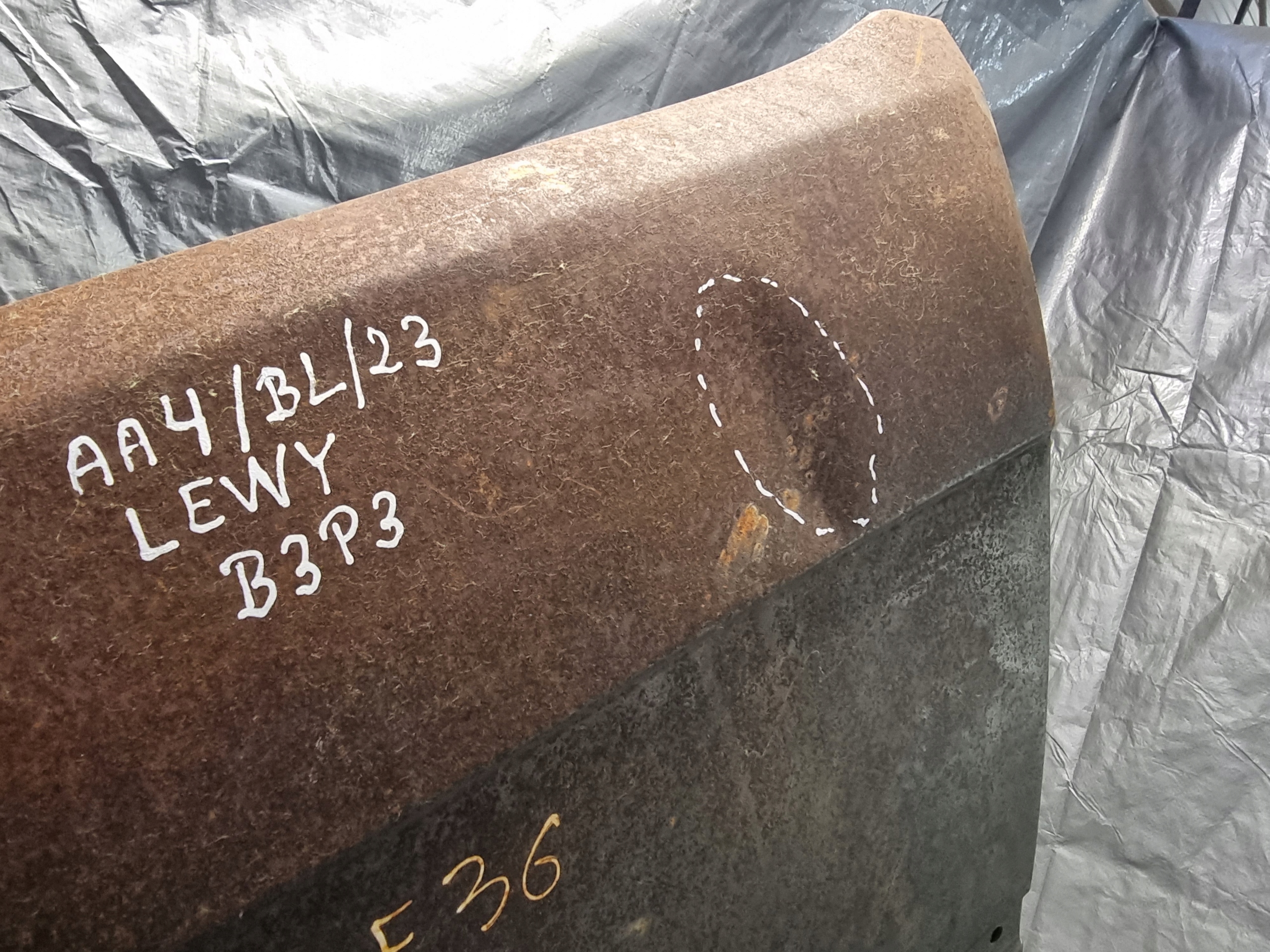 parafango sinistra Anteriore BMW SERIA 3 E36