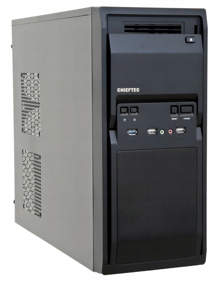 Chieftec MidT LG-01B-OP 2x Usb 2.0 1x Usb 3.0/ bez zdroje/ černý