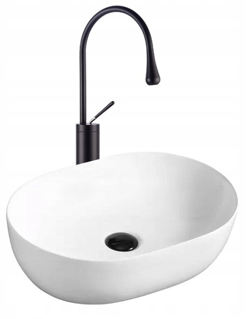 VELDMAN CERAMICZNA UMYWALKA NABLATOWA ANNA SLIM 48