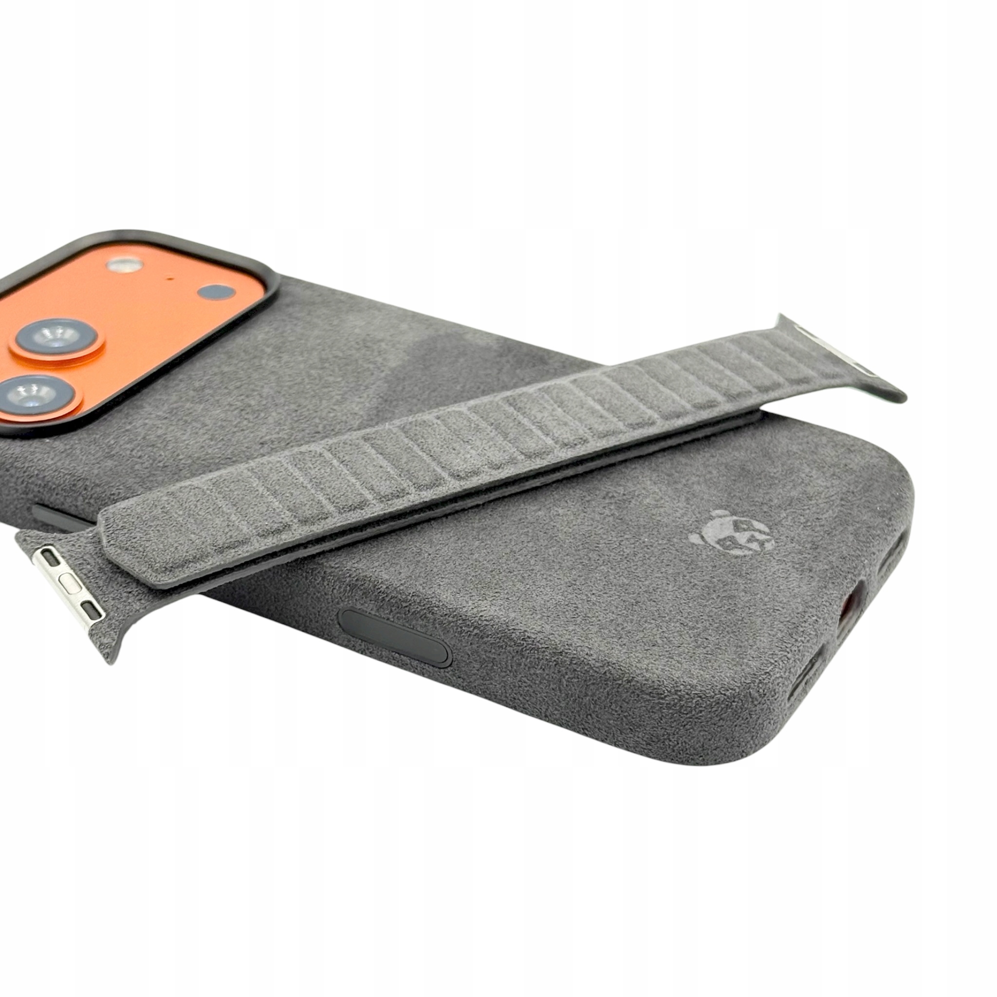 Pásek AlcanPanda Šedý Magnetický pro Apple Watch 42/44/45/46/Ultra 49 mm