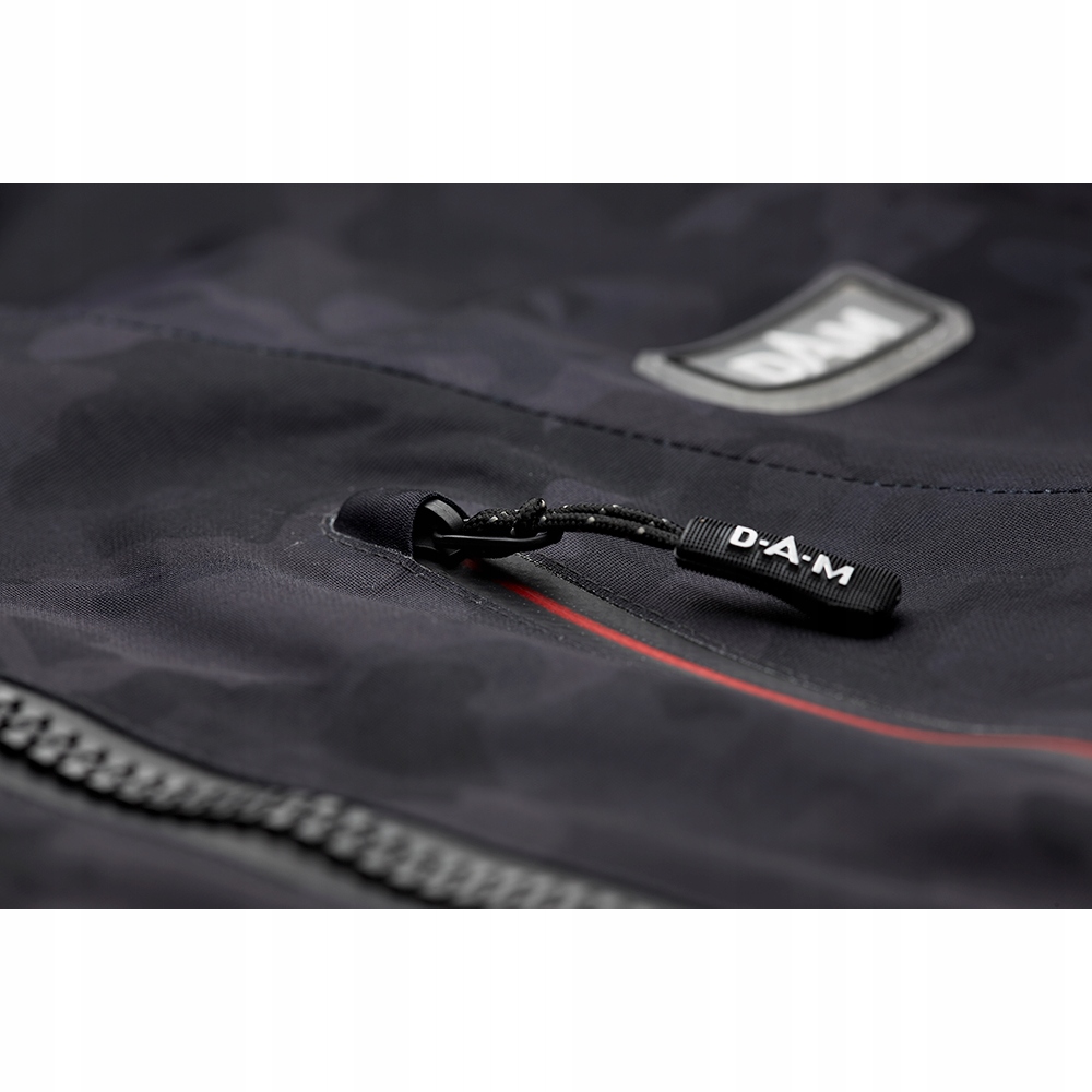 DAM CamoVision Kurtka MORO/CZARNA L Cechy dodatkowe regulowane mankiety uchwyt do podbieraka