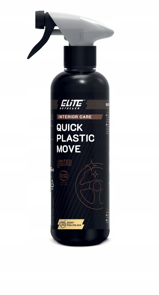 Dressing do plastików wewnętrznych Elite Detailer Quick Plastic Move 500ml