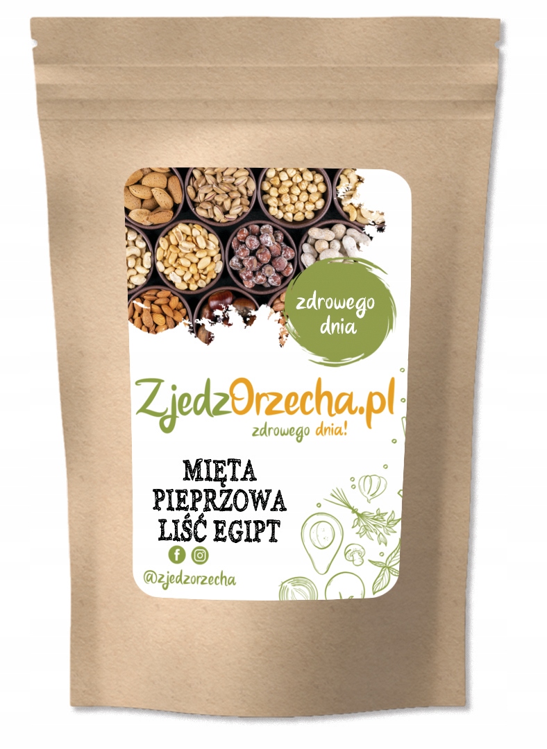 

Mięta Pieprzowa Liść Egipt 500g