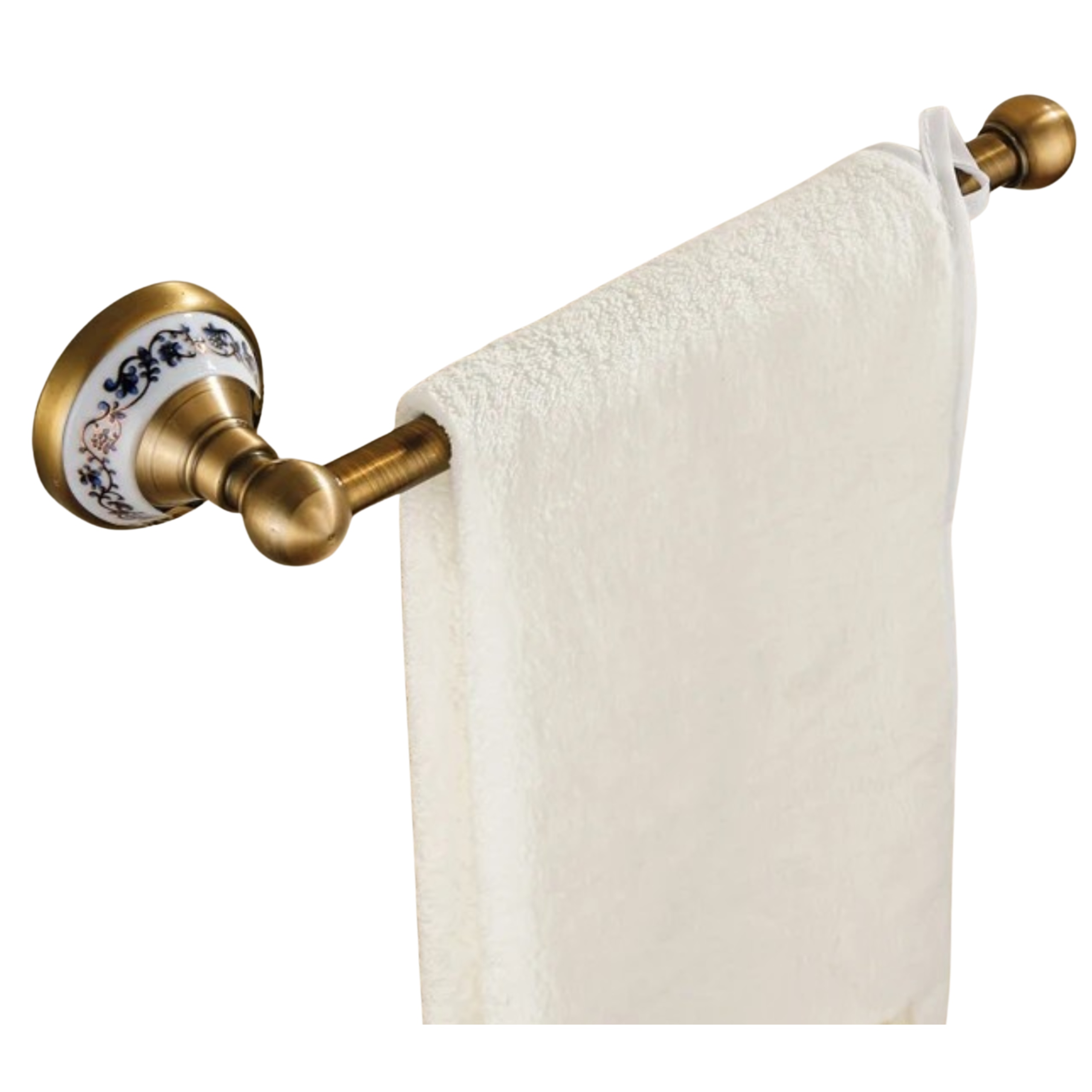 Jednoduchý Věšák Na Ručníky Do Koupelny, Stylový Vintage Vzor