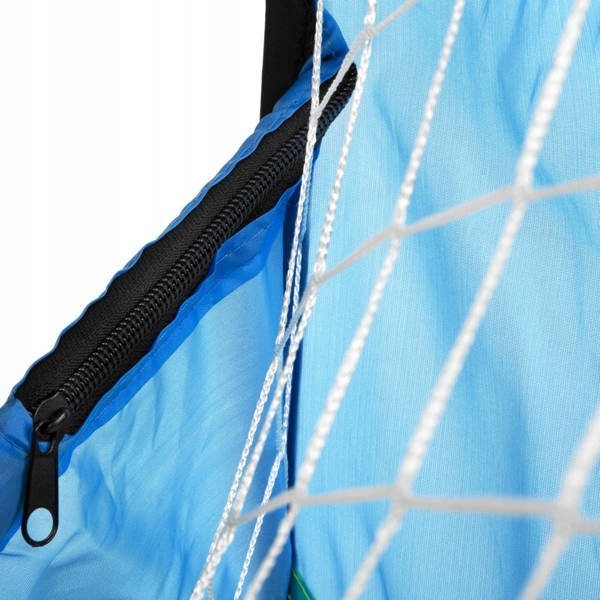 2 SAMOROZKŁADANE BRAMKA do PIŁKI NOŻNEJ + piłka Waga 1.2 kg