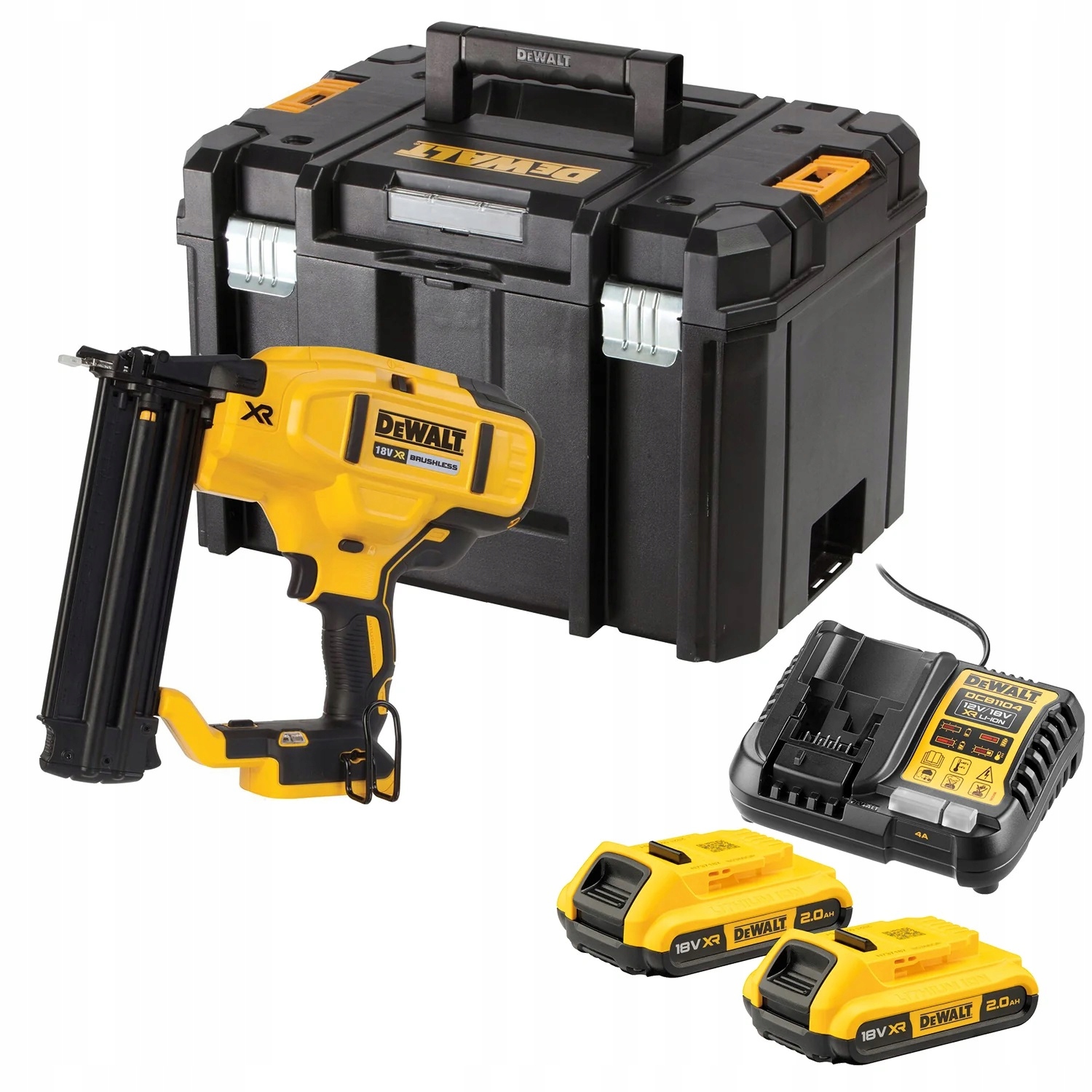Dewalt DCN680D2T Gwoździarka sztyfciarka 15-54 mm 18GA 18V Xr Zestaw 2x2Ah