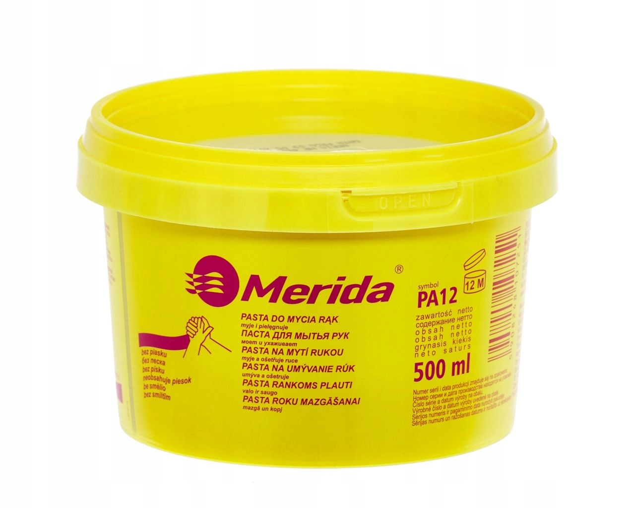 

Pasta Bhp Do Mycia Rąk 500 G Merida