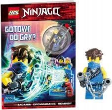 Lego Ninjago - GOTOWI DO GRY + figurka Jay + Broń
