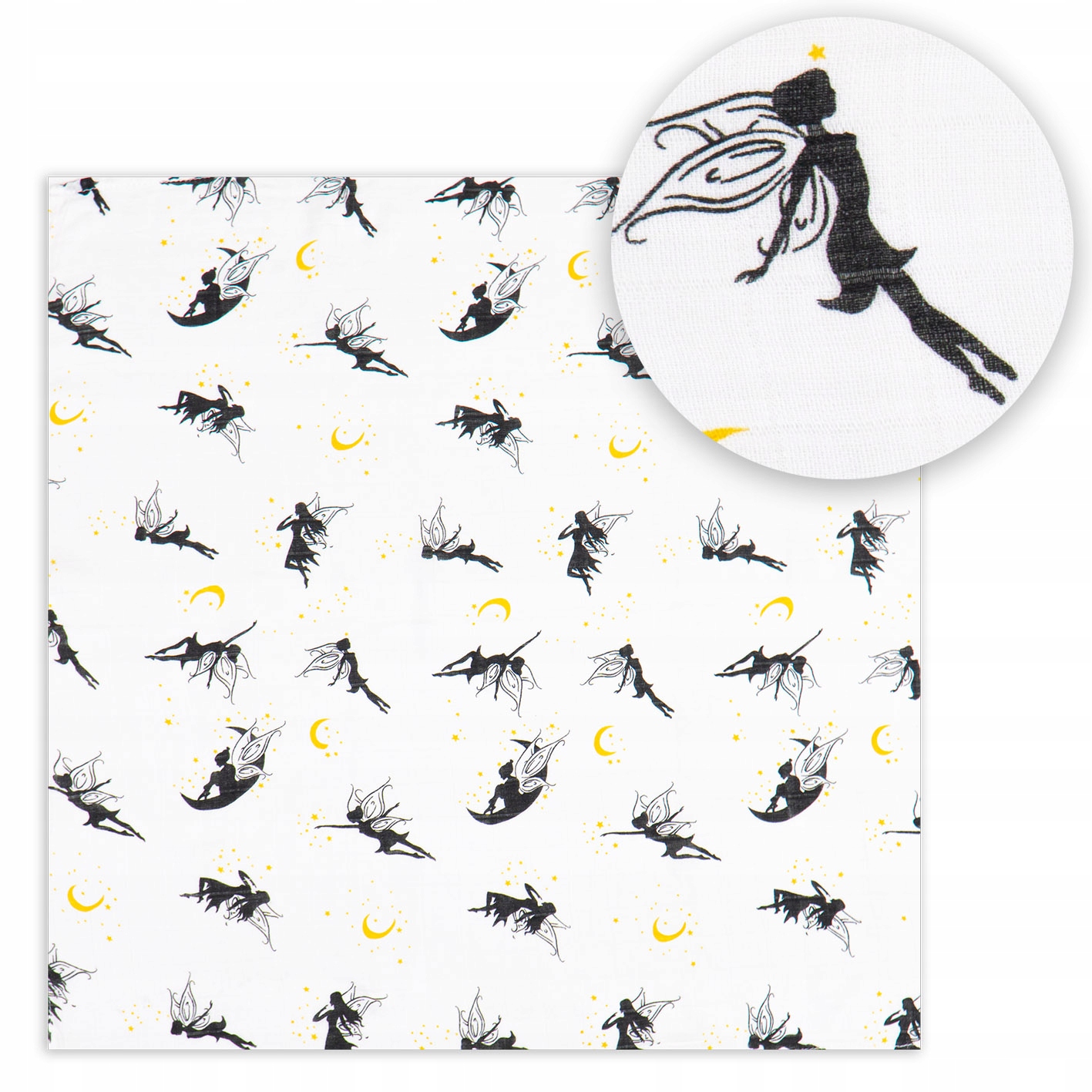 

Pieluchy bambusowe 60x60 cm Polskie wróżki