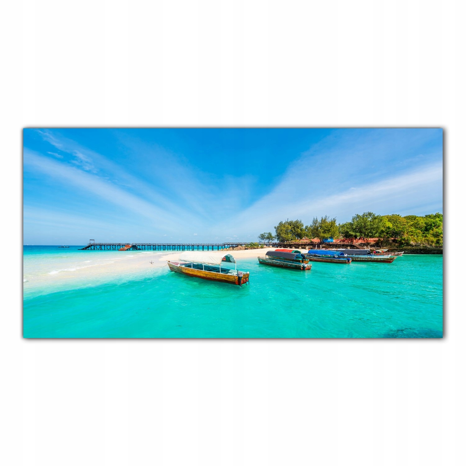 Mořská krajina Moře 120x60 cm Panely do kuchyně