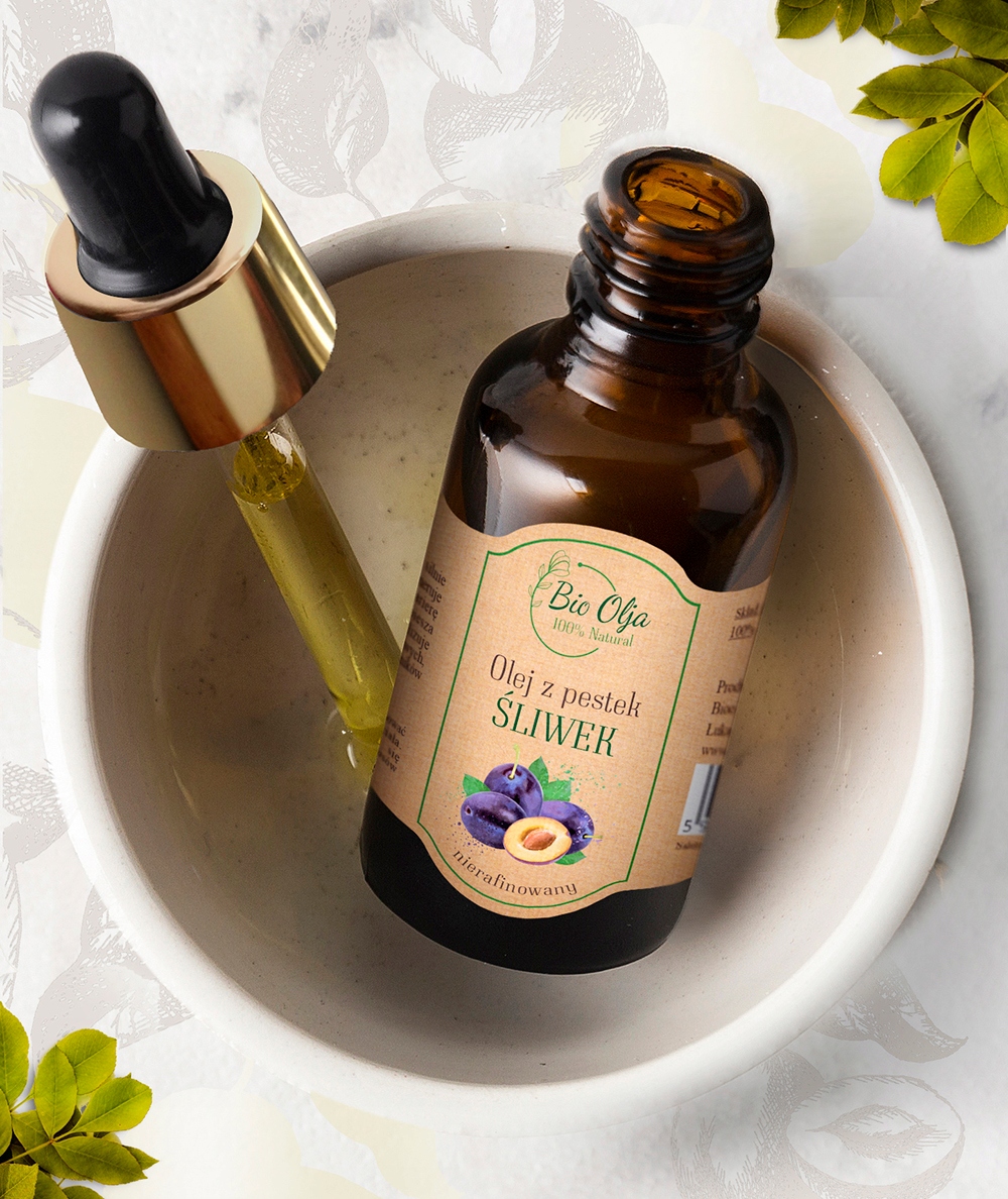 BIO OLJA OLEJ Z PESTEK ŚLIWEK NIERAFINOWANY 50ml Kod producenta BIO8120