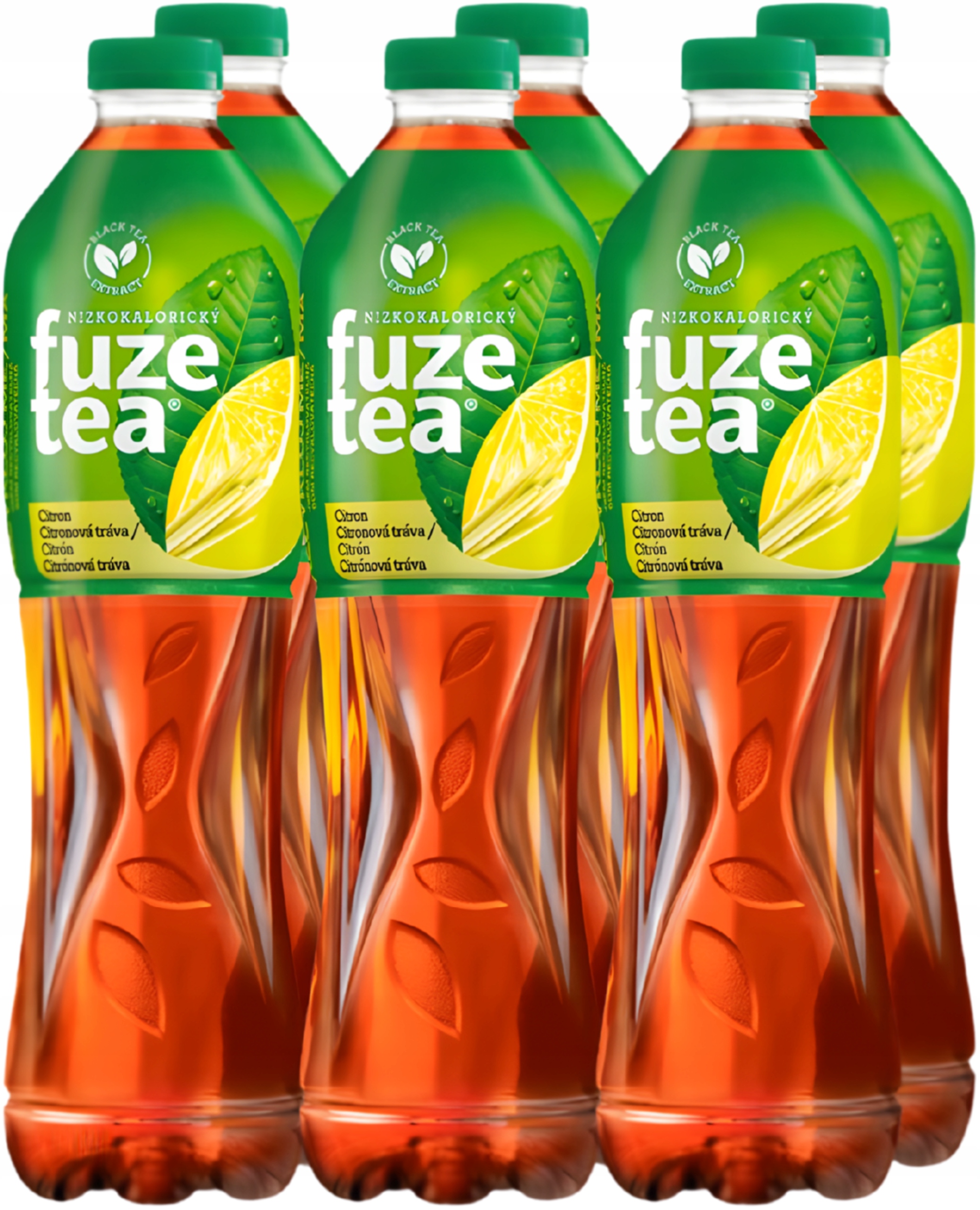 FuzeTea Citron, citronová tráva 6×1,5l