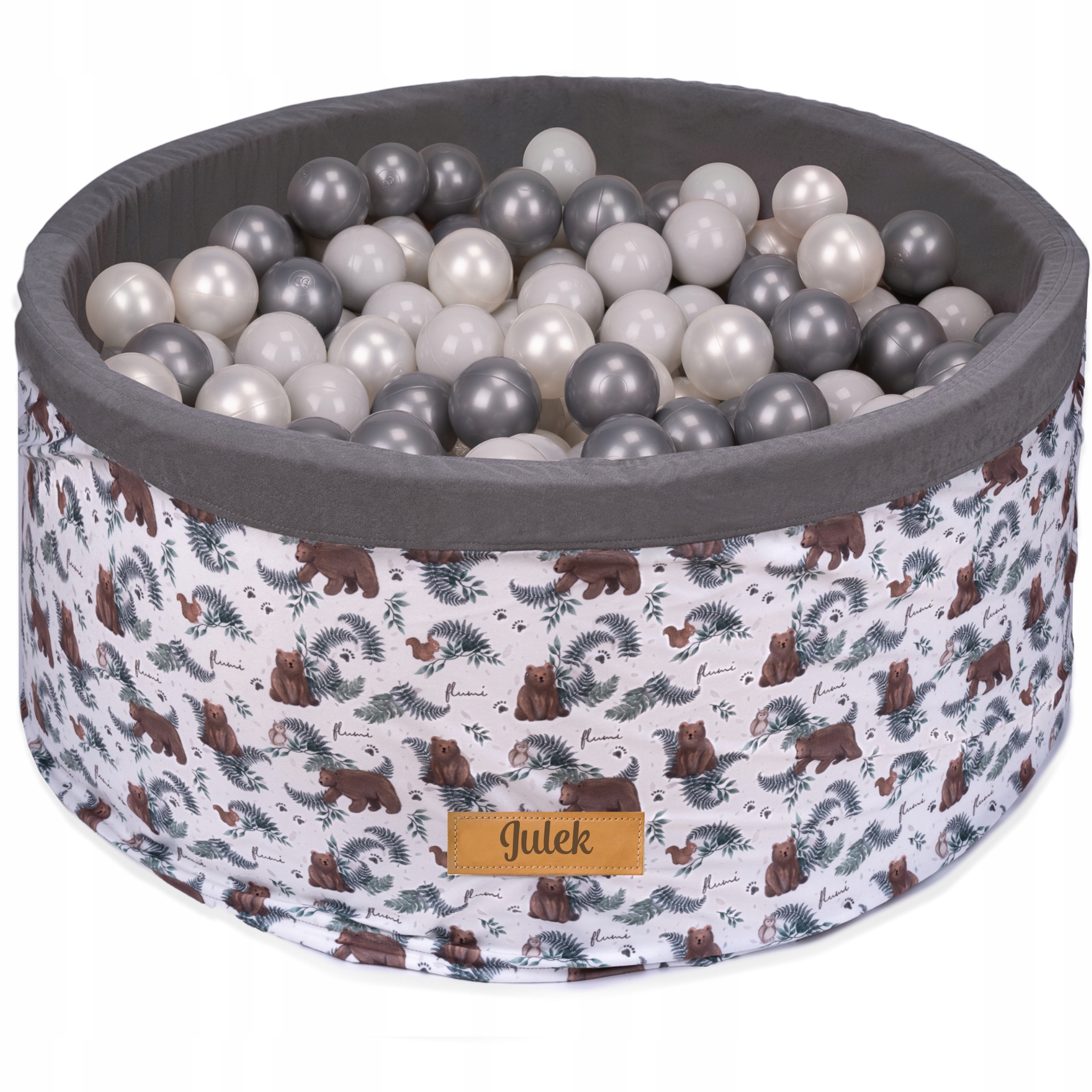 Suchy basen z kulkami piłeczkami 200 piłek IMIĘ dziecka dzieci GRATIS 90x40 EAN (GTIN) 5900718516013