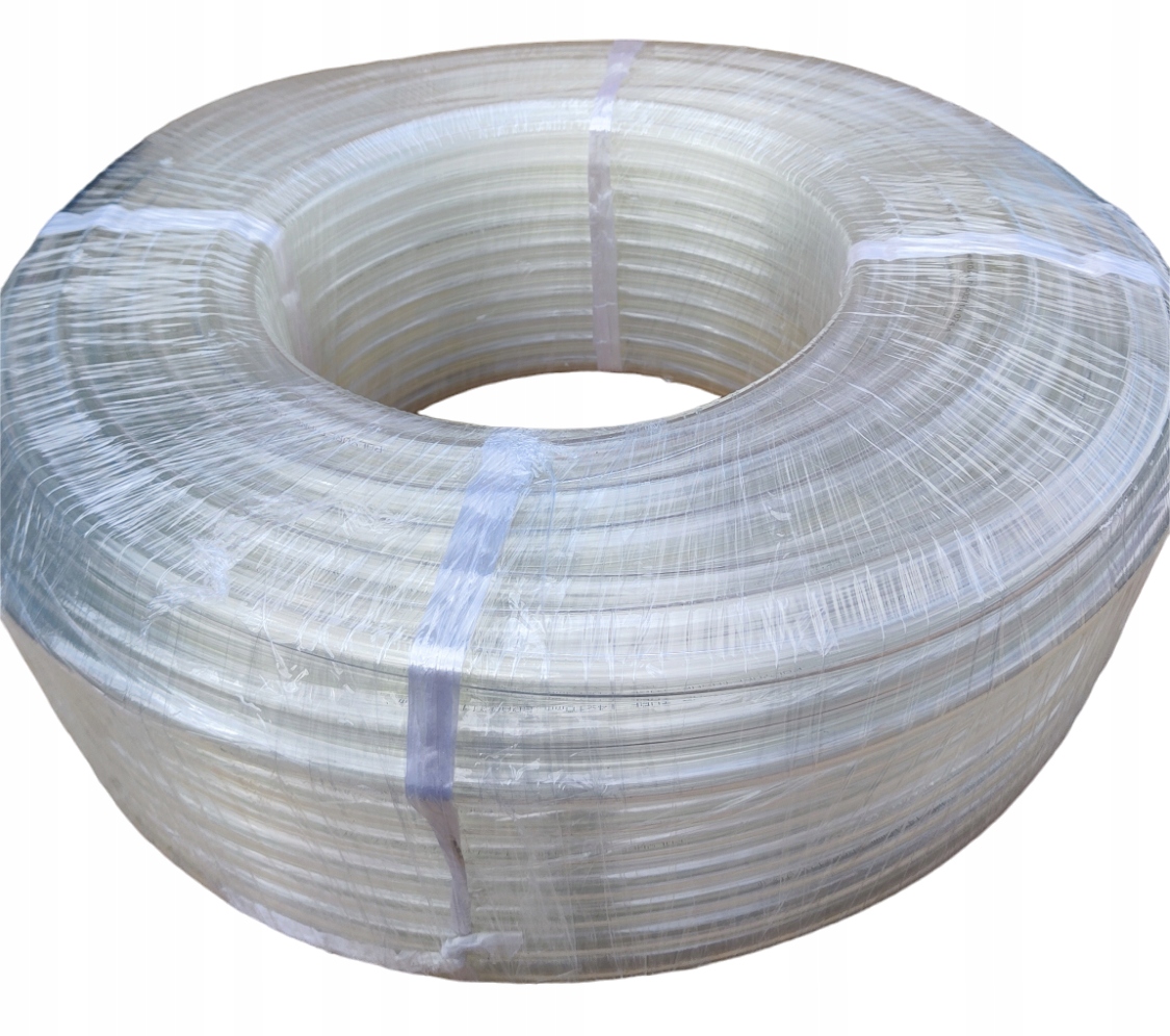 Pneumatický Pu kabel Polyuretanový Průhledný Trans 14x10mm 25M