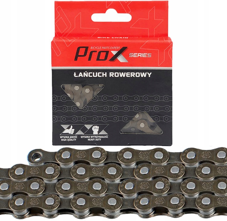 

Łańcuch 7-8 rzędowy ProX S52 116L brązowy, pin box