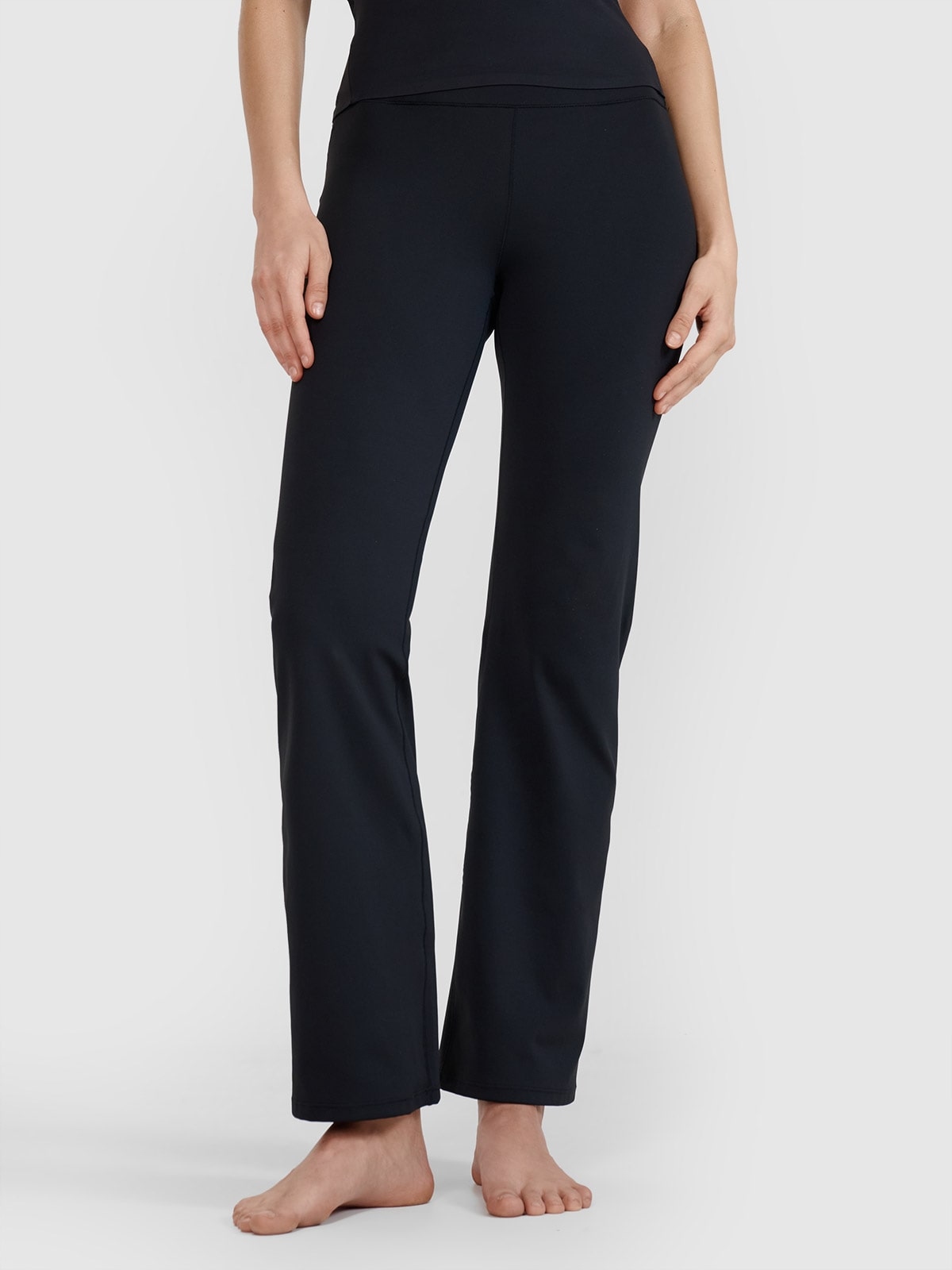 4F legginsy damskie na jogę 4FWSS25TFTIF324 czarne