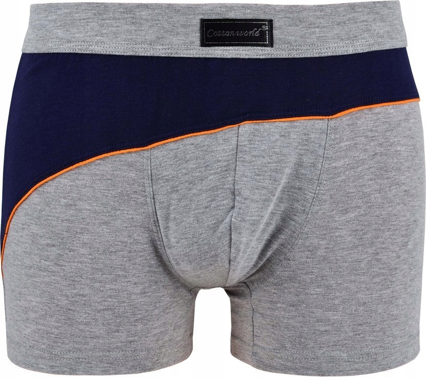 

2XL Bokserki Męskie Obcisłe Jasnoszare