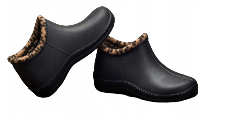 KALOSZE gumowce botki KRÓTKIE OCIEPLANE lekkie