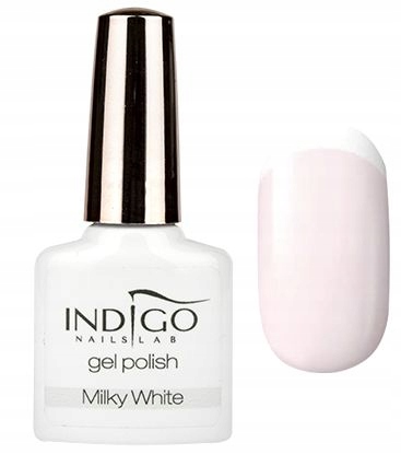 

Indigo Lakier Hybrydowy Milky White 7ml