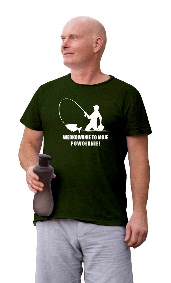 

T-shirt męski Wędkowanie To Moje Powołanie 2XL