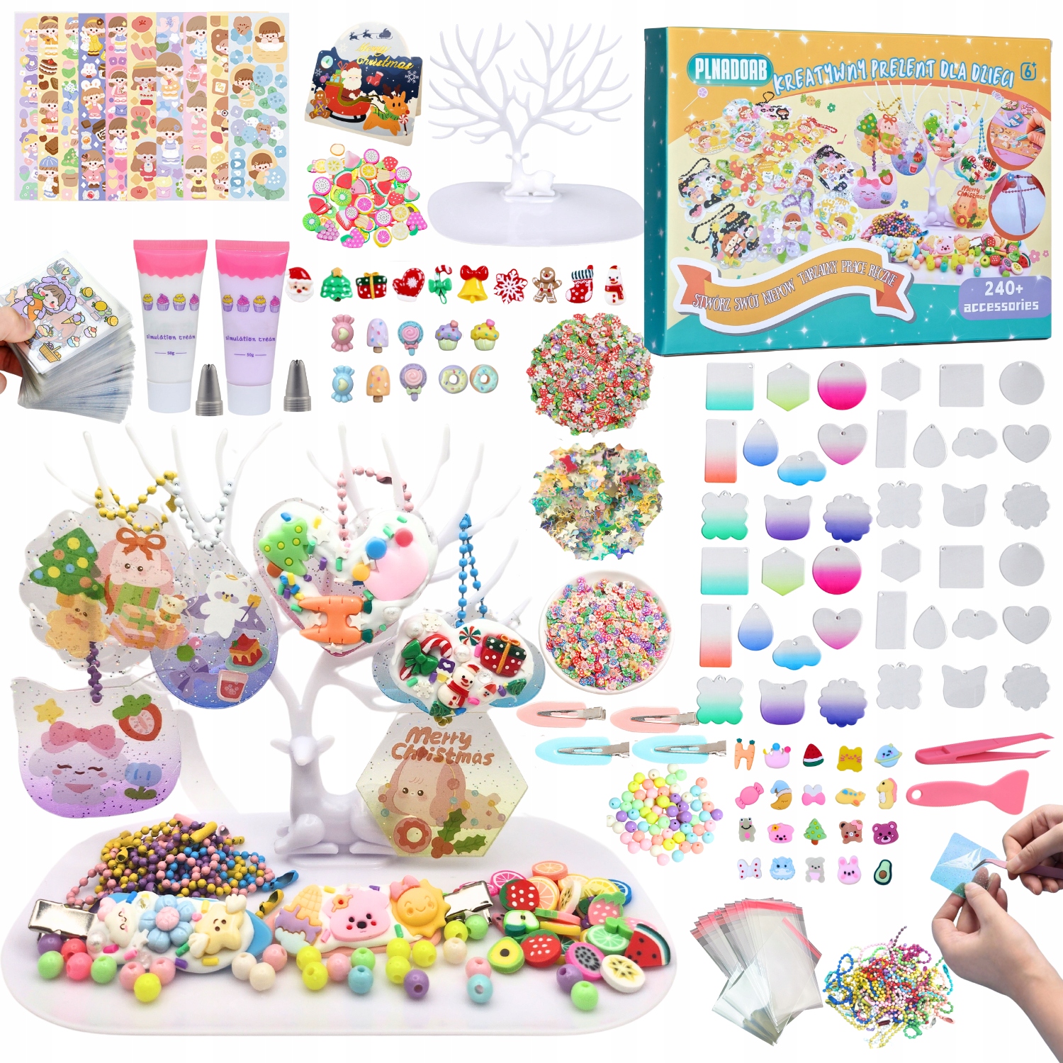 DUŻY KREATYWNY PREZENT DLA DZIECI STWÓRZ SWÓJ NIEPOWTARZALNY PRACE RĘCZNE