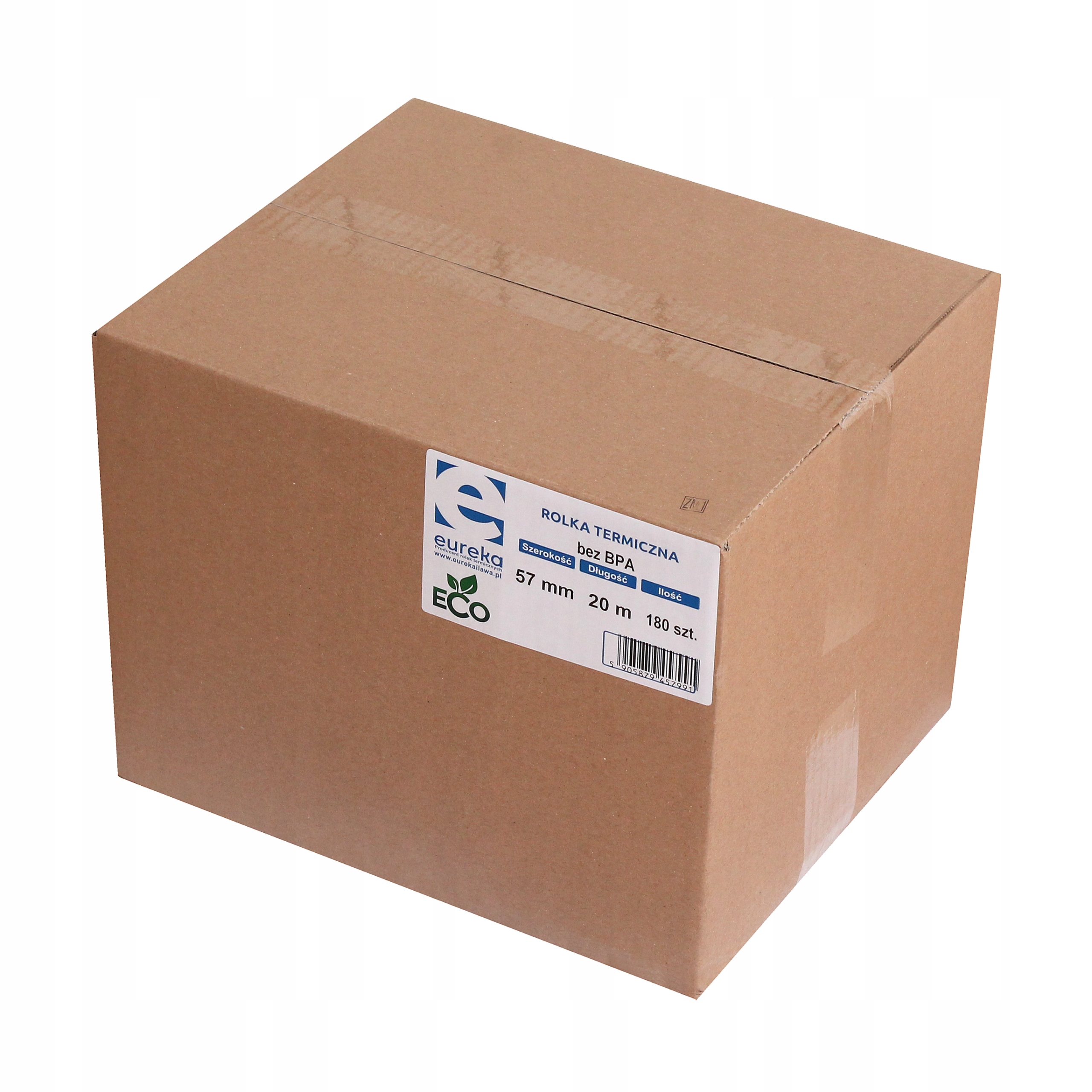 Papier do kas i terminali - 57mm x 20m 57x20