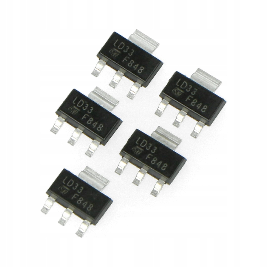 

Stabilizator Ldo 3,3V LM1117MP - Smd SOT223 - 5szt