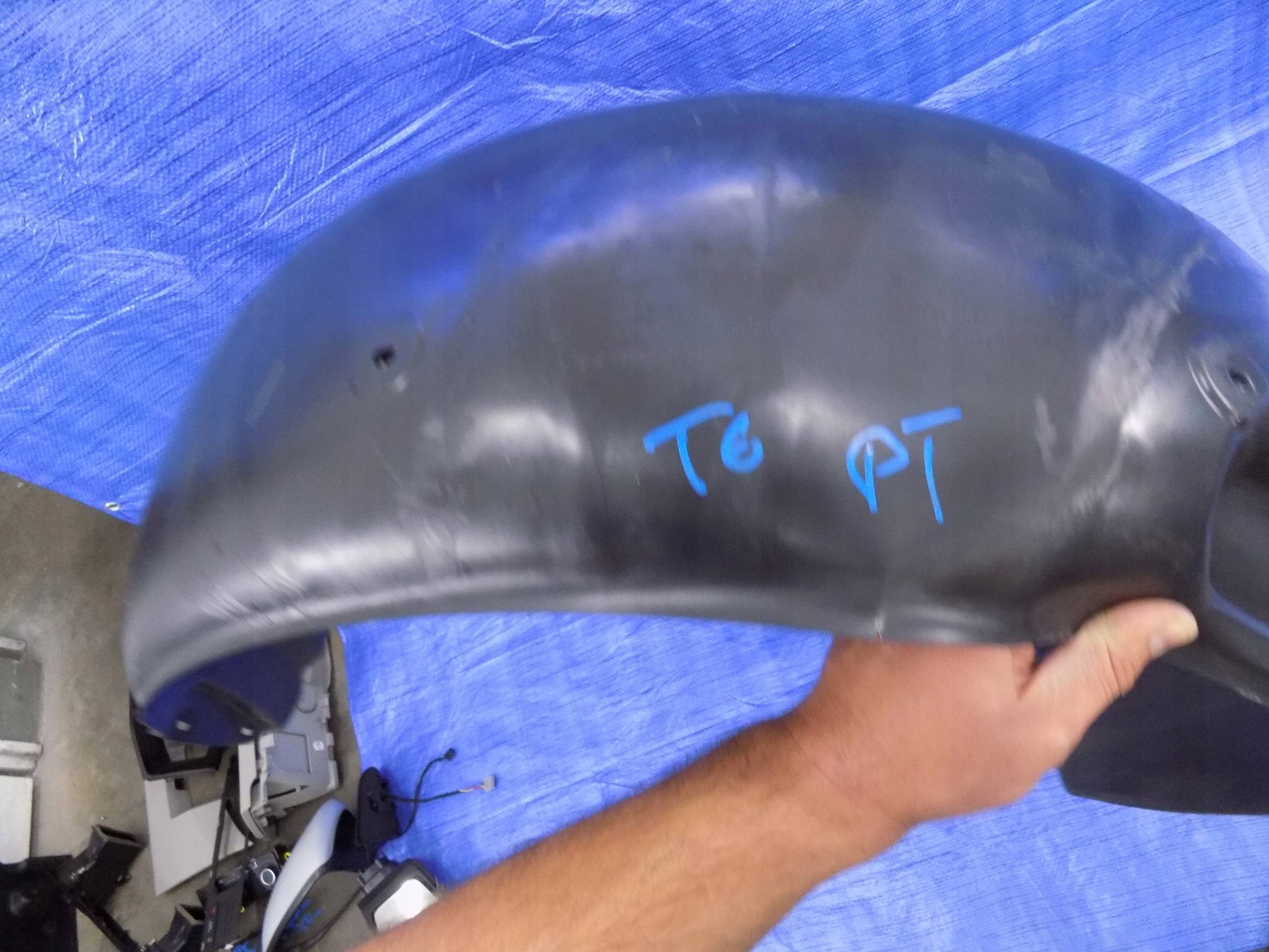 mudguard right rear part right VW T6 2,0TDI 16