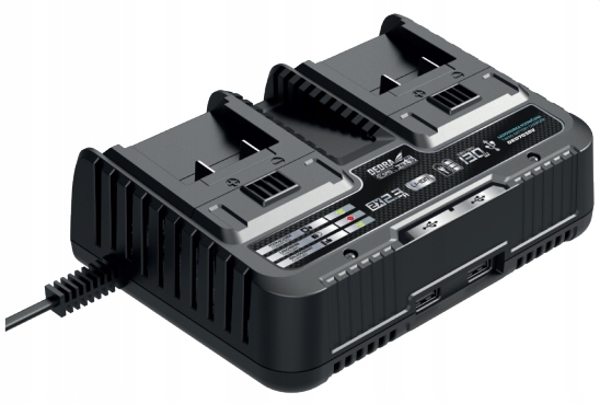 

Ładowarka podwójna Dedra Sas+all DED7038V 2xUSB