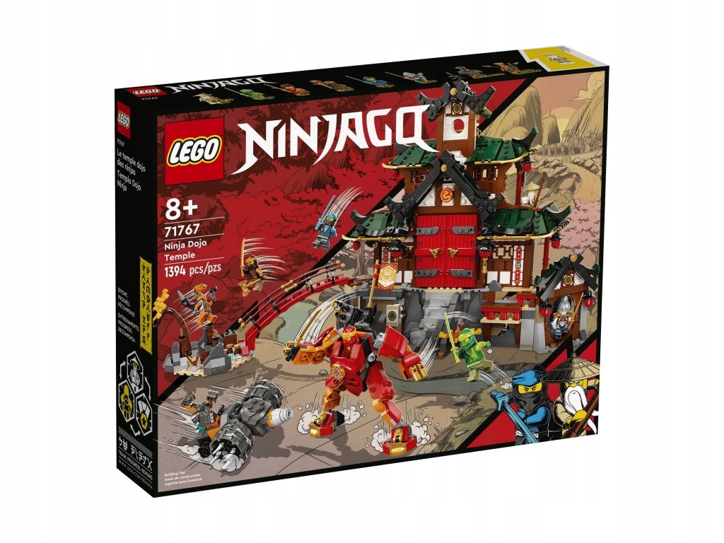 Lego Ninjago 71767 Dojo ninja v chrámu Nové
