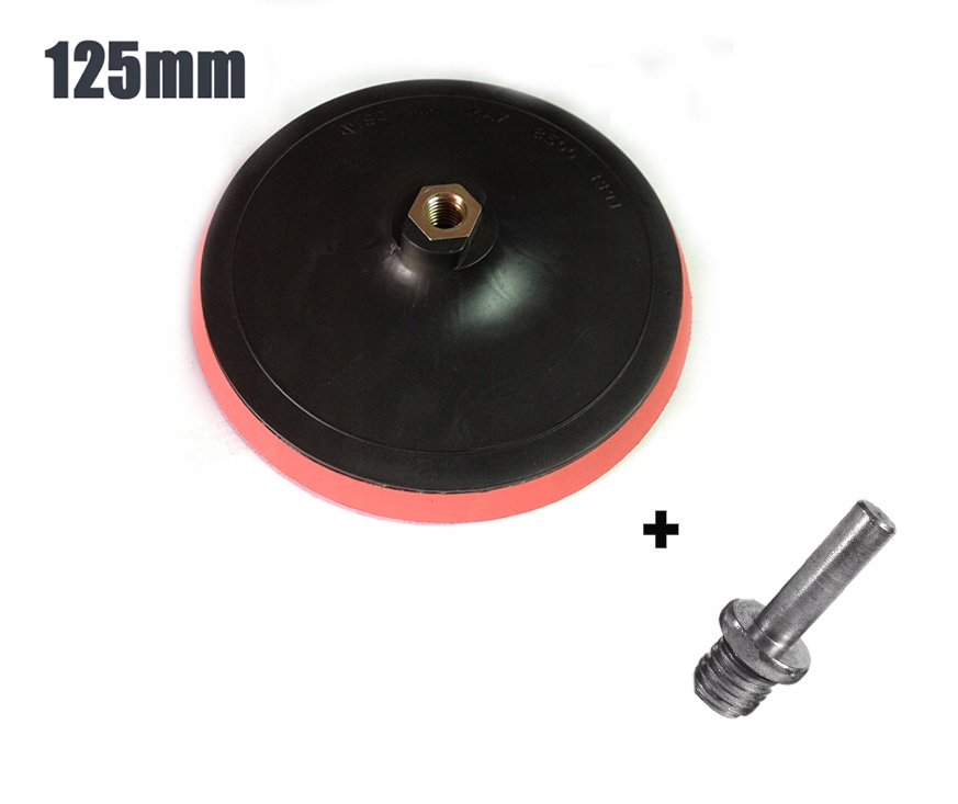 

Dysk Szlifierski Z Rzepem 125mm M14 Trzpień 8mm