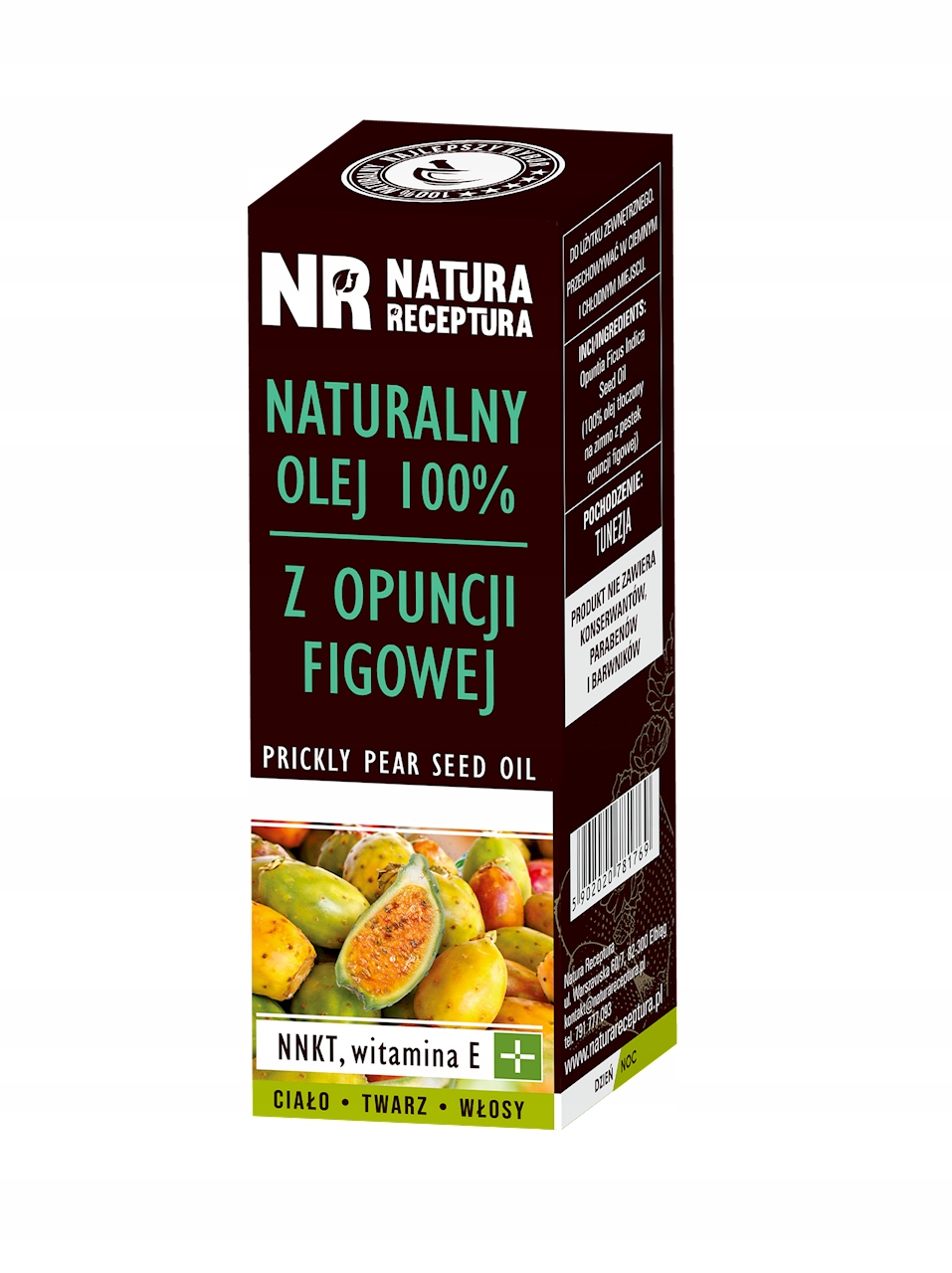 

Naturalny olej z opuncji figowej 50 ml