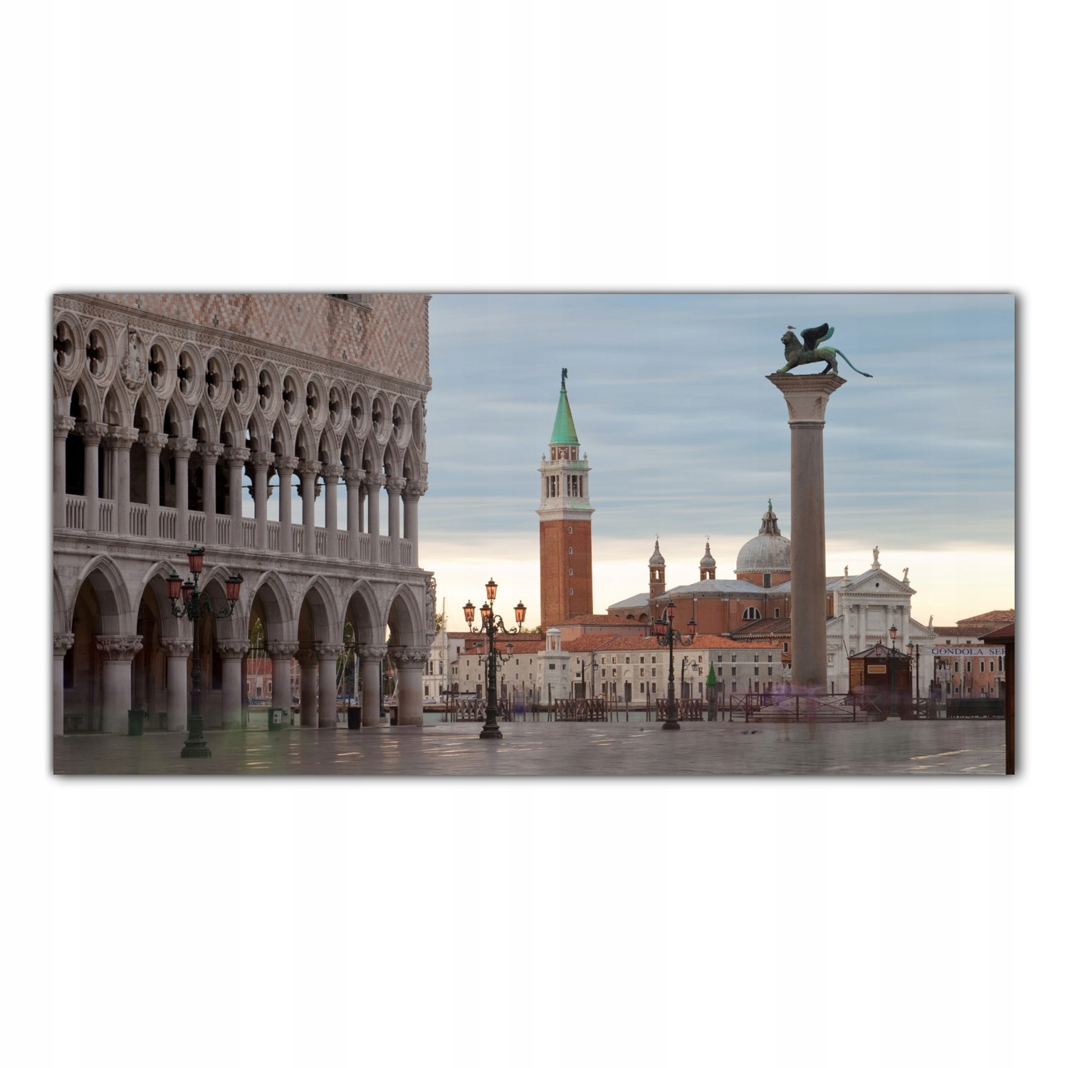 Tvrzený skleněný obraz San Marco Benátky 120x60