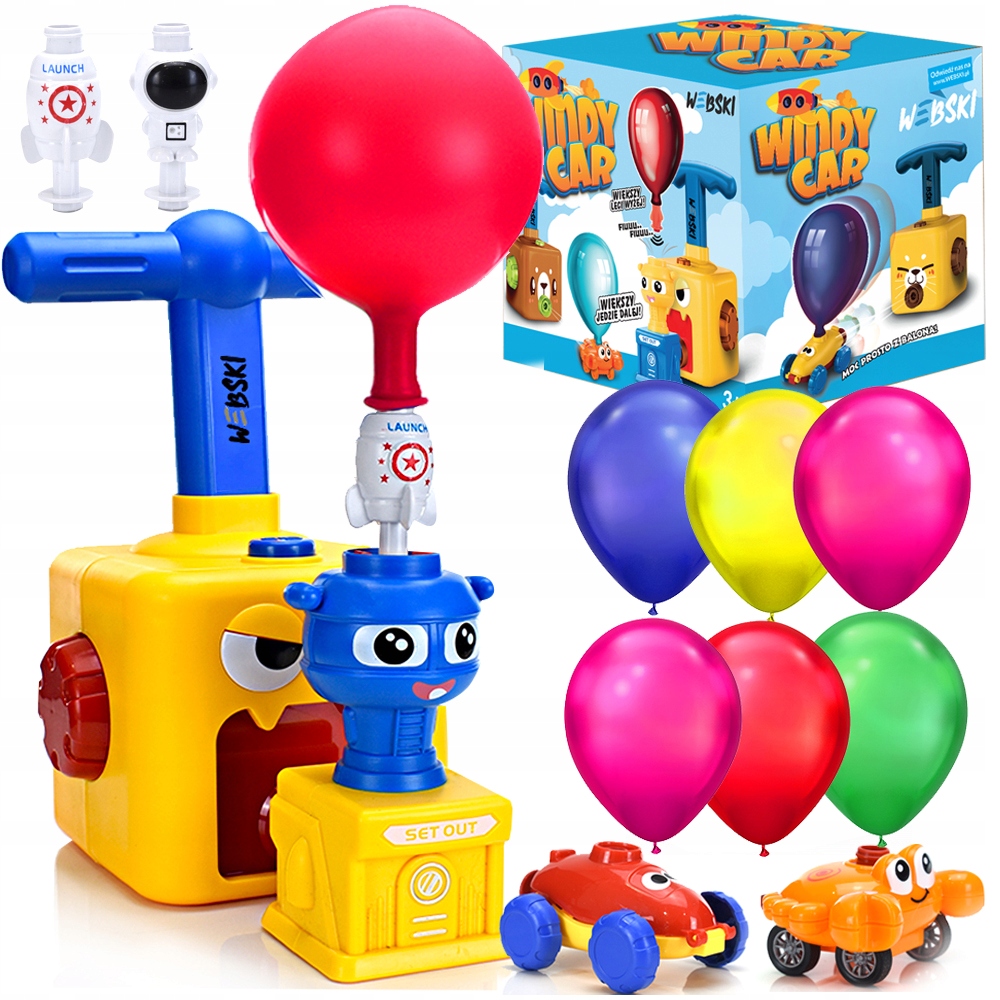 

Zabawka edukacyjna Aerodynamiczny samochód balon
