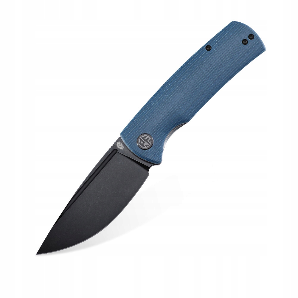 Nůž Petrified Fish Beluga PF-P01 Bmw Blue Micarta