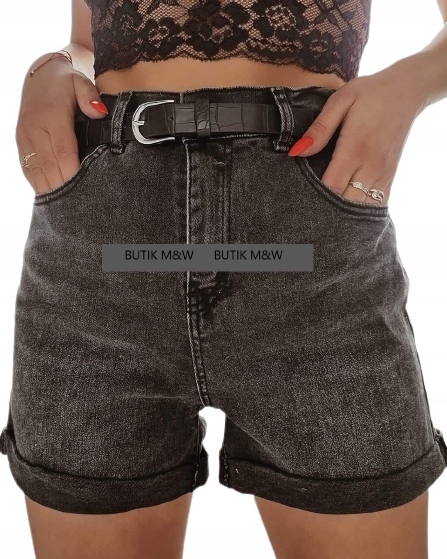 

Spodenki jeansowe M.Sara czarne