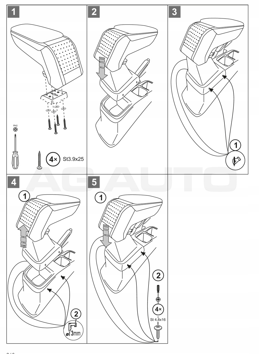 PODLOKIETNIK STANDARD Suzuki Vitara 2015 Part manufacturer Rati