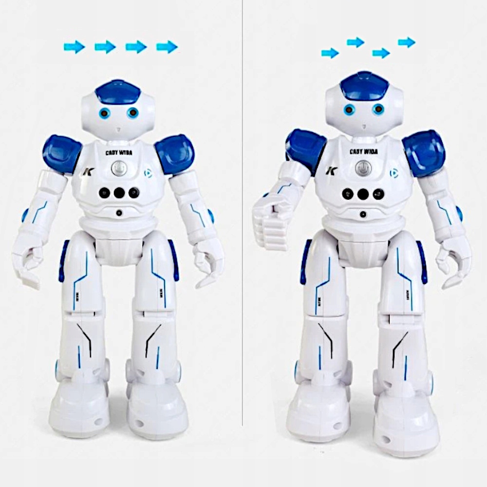 INTELIGENTNY ROBOT RC ZDALNIE STEROWNY GESTEM PILOTEM PROGRAMOWANIE PATROL Bohater Inny