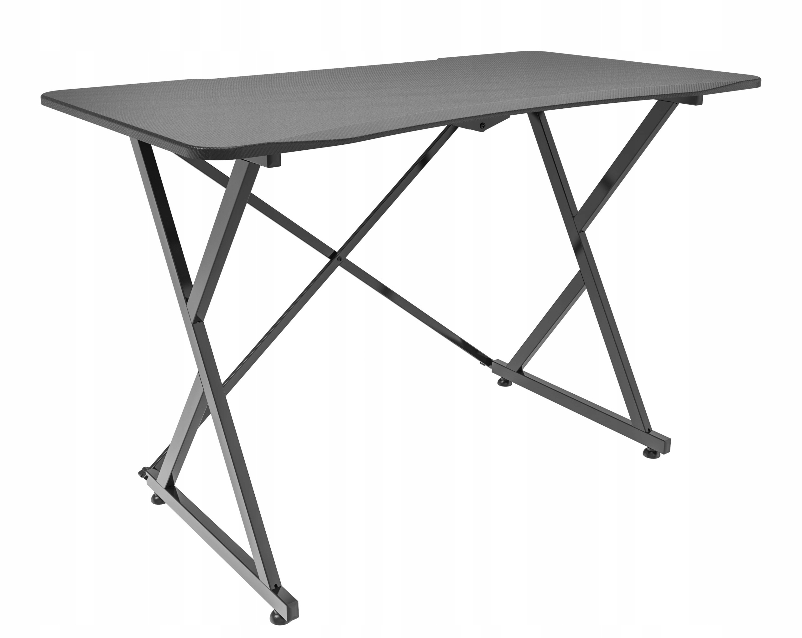 Biurko komputerowe Techly Gamingowe 1100x600 Carbon