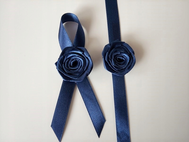 KM19 * Kotylion + przypinka * ślub, studniówka Kolor dominujący odcienie niebieskiego