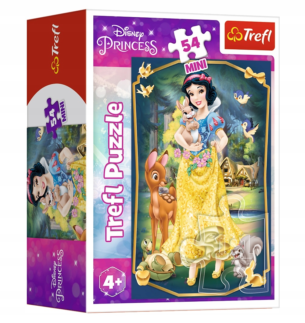 

Puzzle 54el Mini Princess Trefl 19718